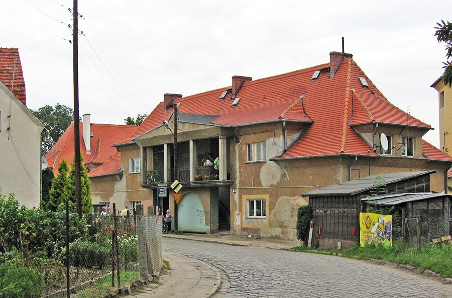 Main road in Marszowice by psboy.pl