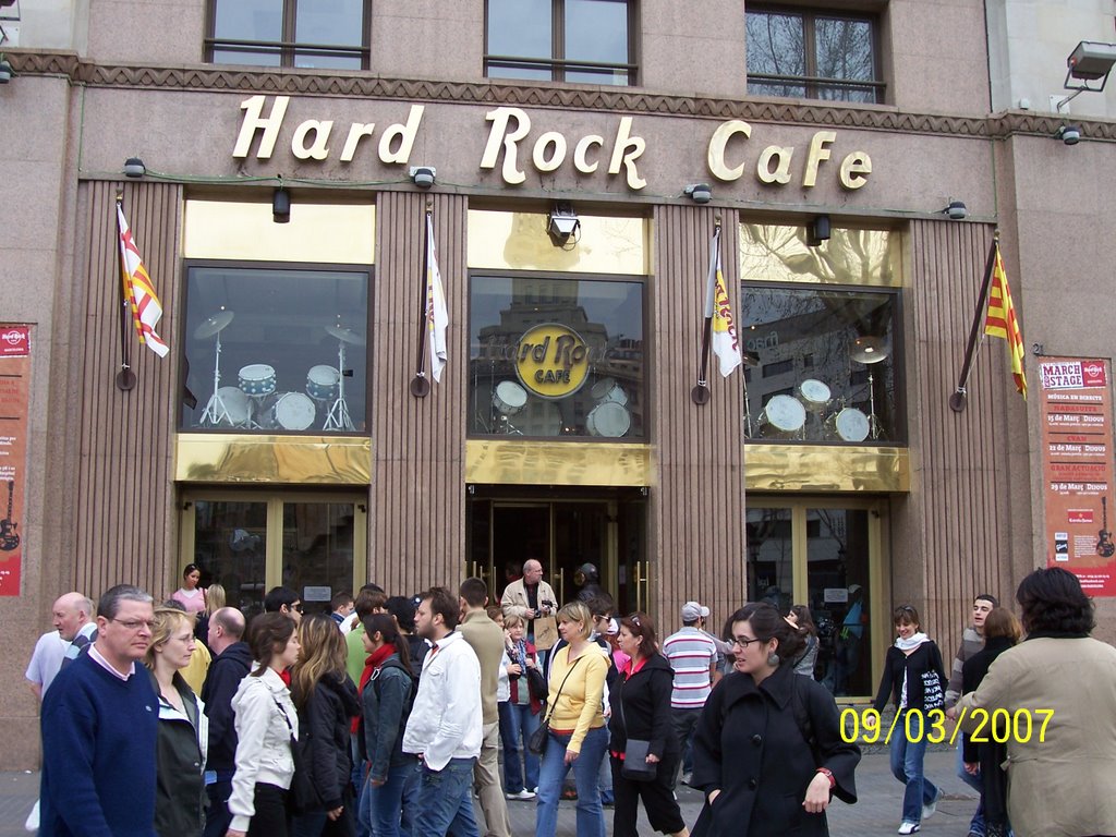 Barcellona Hard Rock Café by Andrea Pirotto ' 77