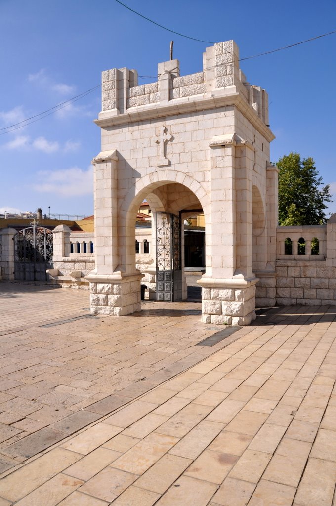 The Church of St. Gabriel or the Greek Orthodox Church of the Annunciation. by Nicola e Pina Israele 2009