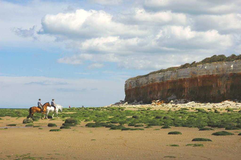 Hunstanton Cliffs, Norfolk by Bressons_Puddle