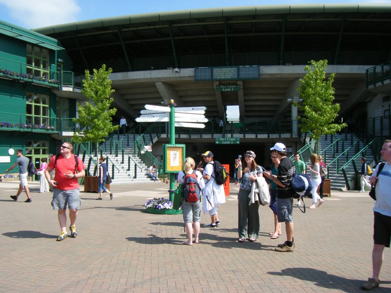 Wimbledon 2009 Court No1 Entrance by I Chumakov