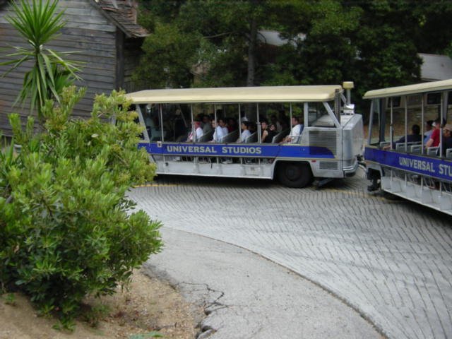 Universal Studios Tram, Universal City, CA by bikeracer