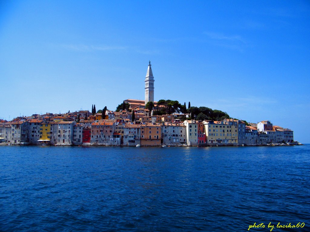 Rovinj' view on the sea by Kis Tóth László (Lac…