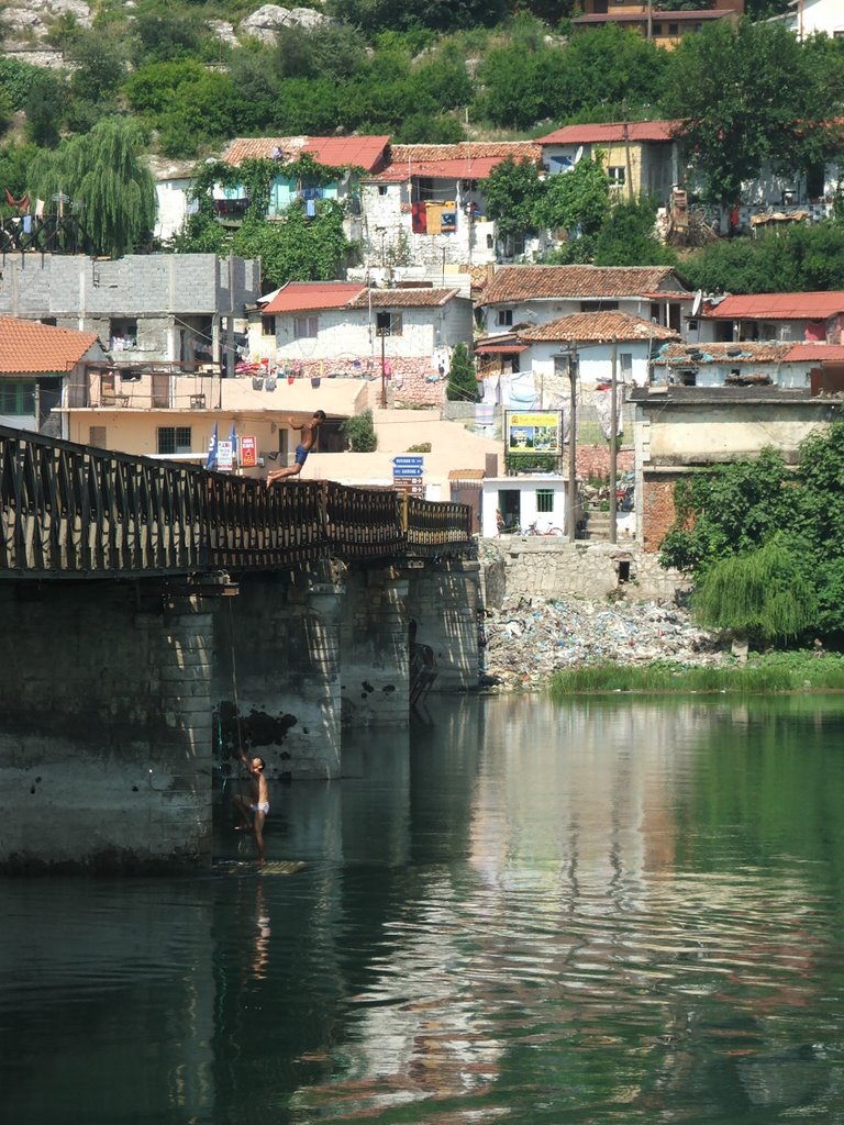 Plunging into Buna river by quettu