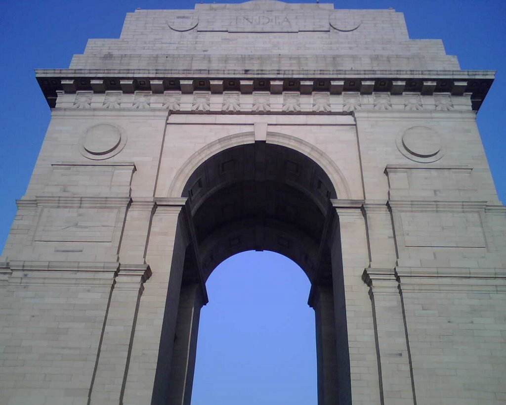 India Gate at New Delhi by shail