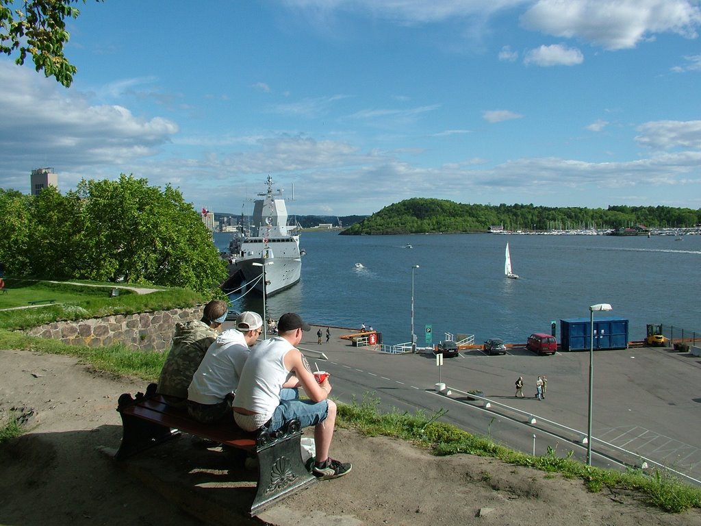 View from Akershus Fortress by PETER László