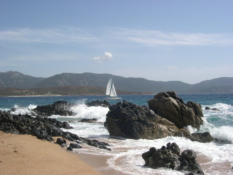 Plage de Calanca by Isabelle Bertrand