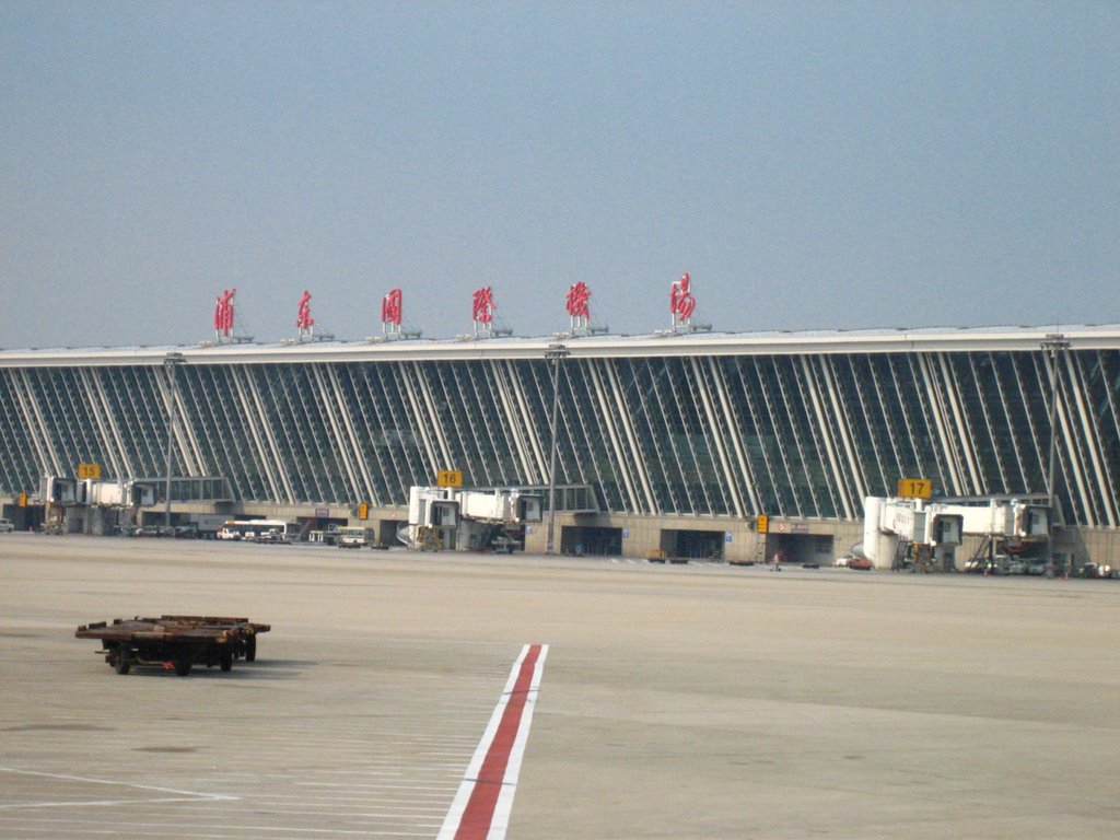 Shanghai Pudong International Airport by 渡辺昭一