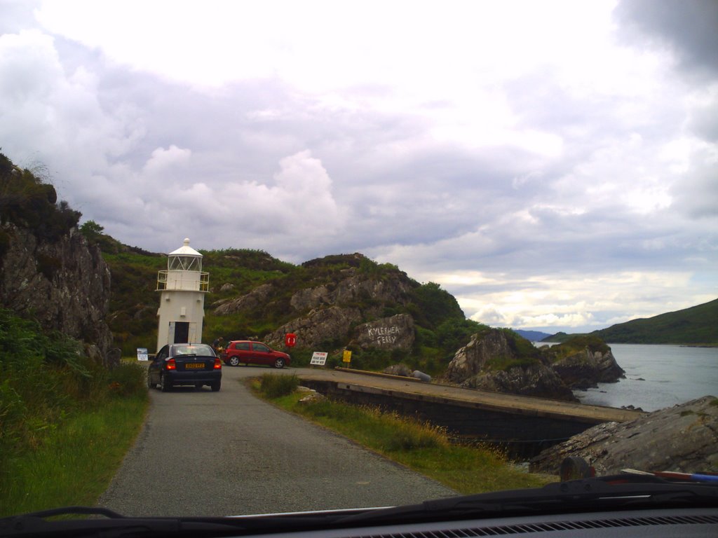 Road down to Kylerhea Ferry by WallaceBeth