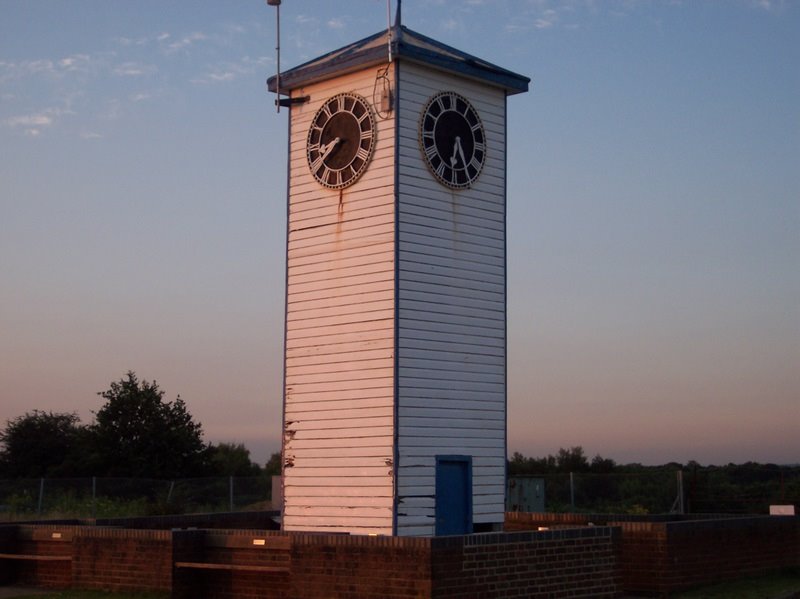 The Bisley Clock Tower by Robert'sGoogleEarthPictures