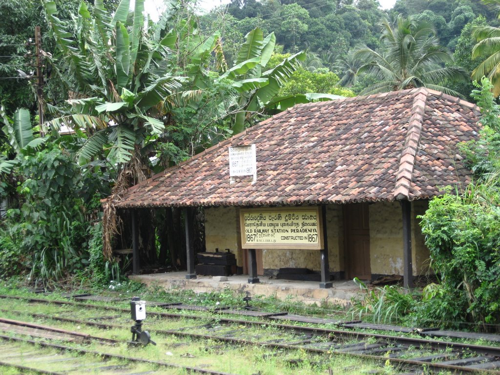 The Old Railway Station. by prasaarhimanouk