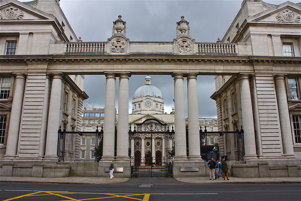 Leinster House, Government Building. by Pastor Sam