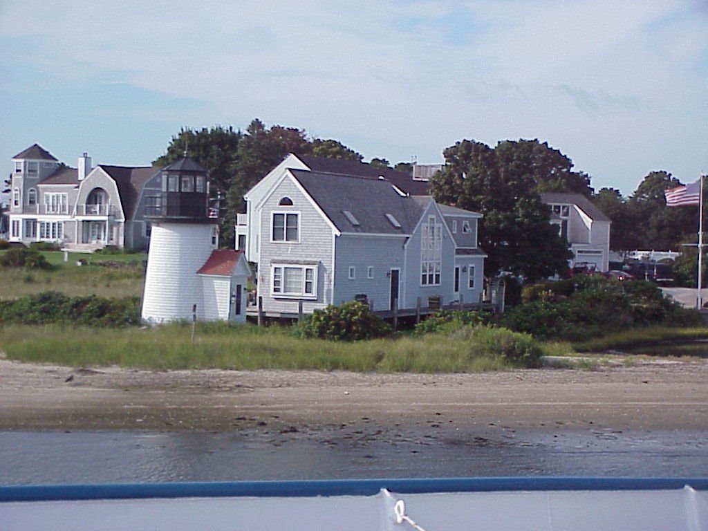 Hyannis Harbor Light from Ferry by komenda