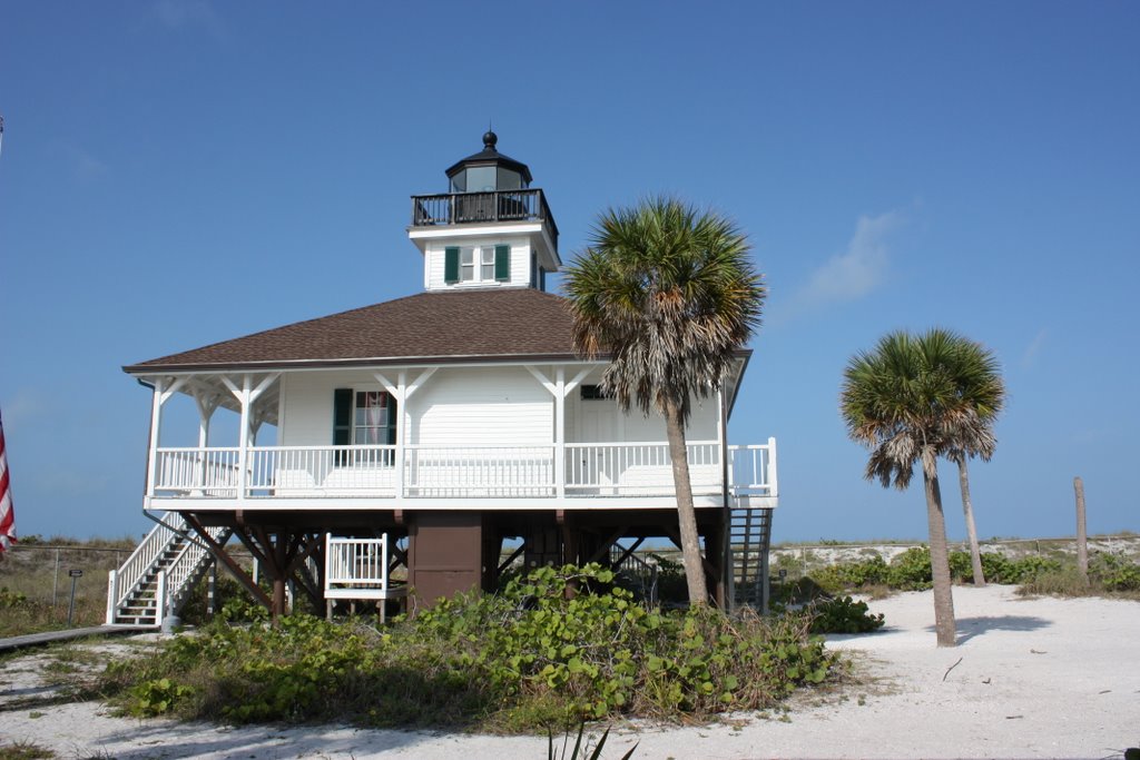 Gasparilla Island Lighthouse by Elionais9