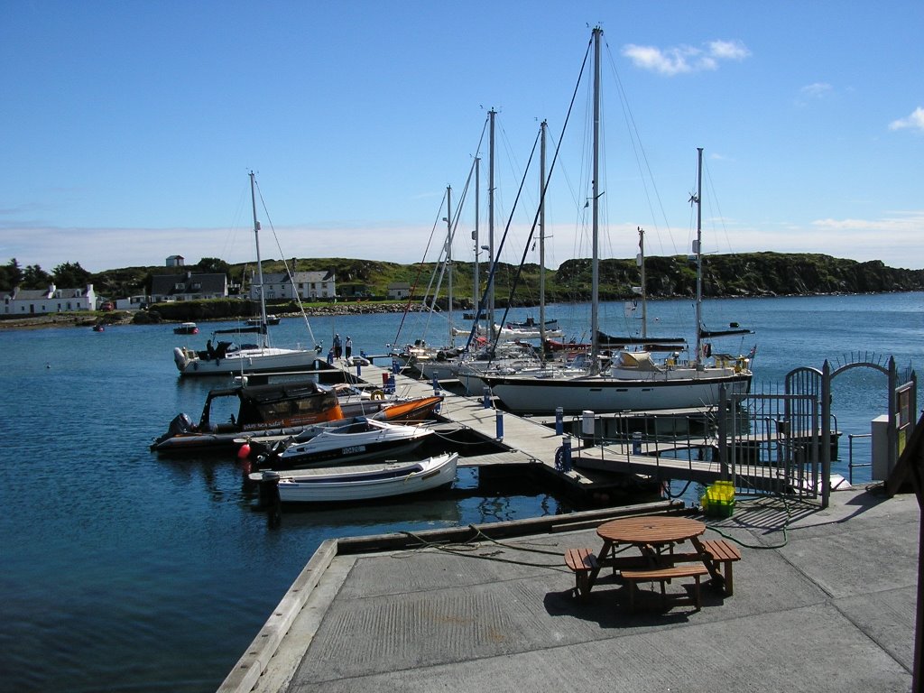 Port Ellen Marina, Islay by tamboat