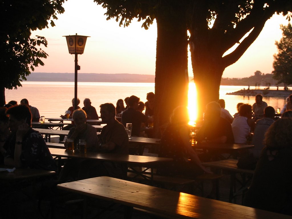 Biergarten in Herrsching by jamie46242