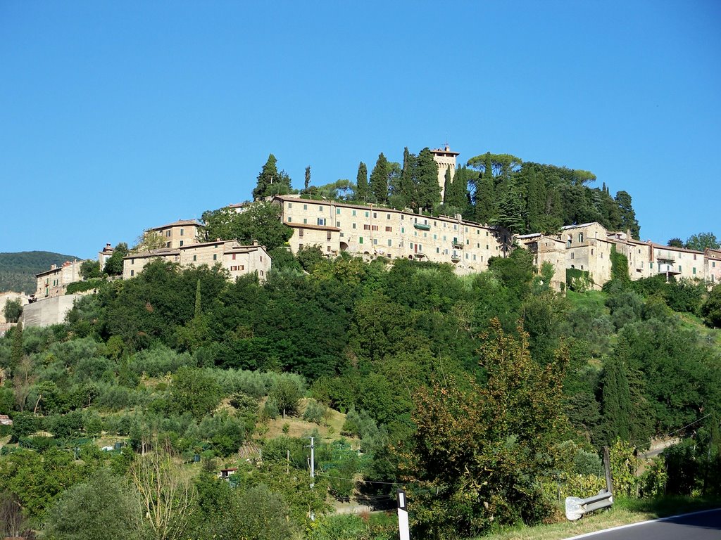 Cetona - Centro Storico con la Rocca (26-07-09) by Renato Pantini