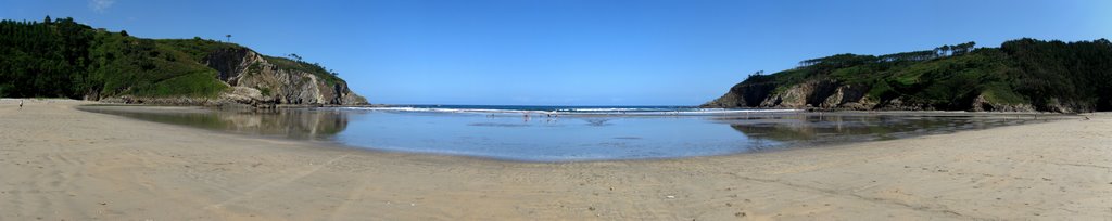 Playa de Cueva. Panorámica 180º (II) by JaviRGZ