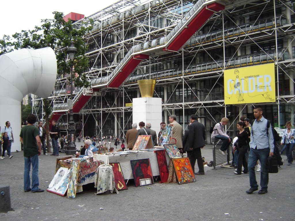 Centre Pompidou by Cristina Sottile