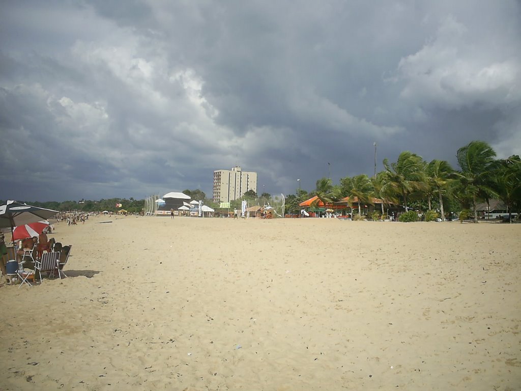 Vista da praia do farol até o chapéu virado by odailsonw