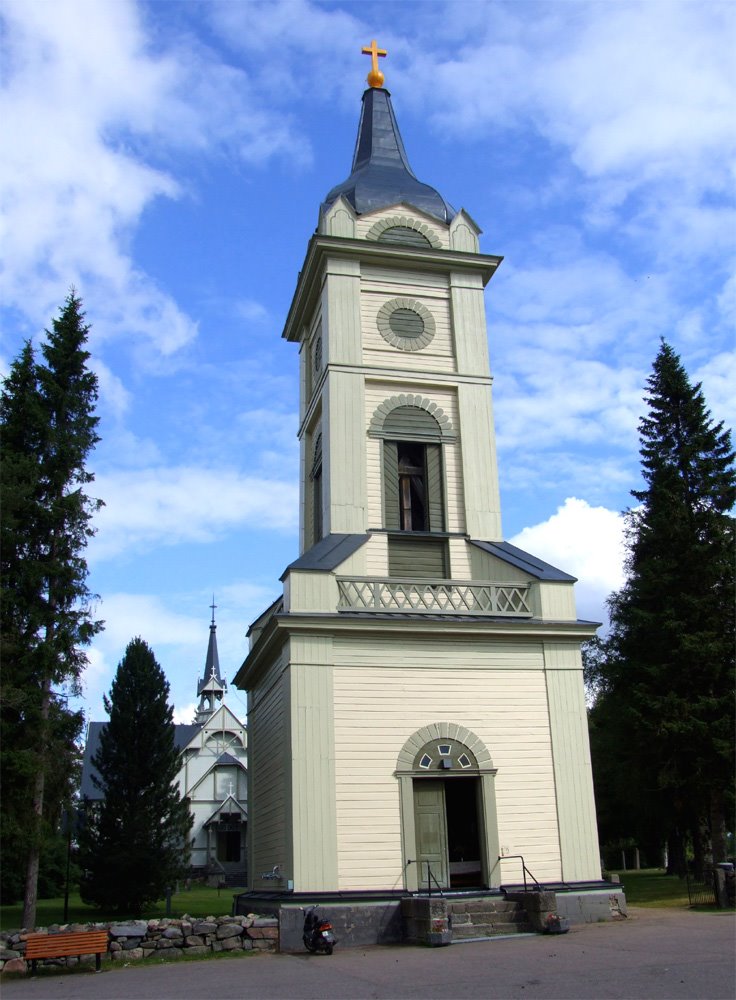 Pulkkila Church 2009 by Yrjö Seppä