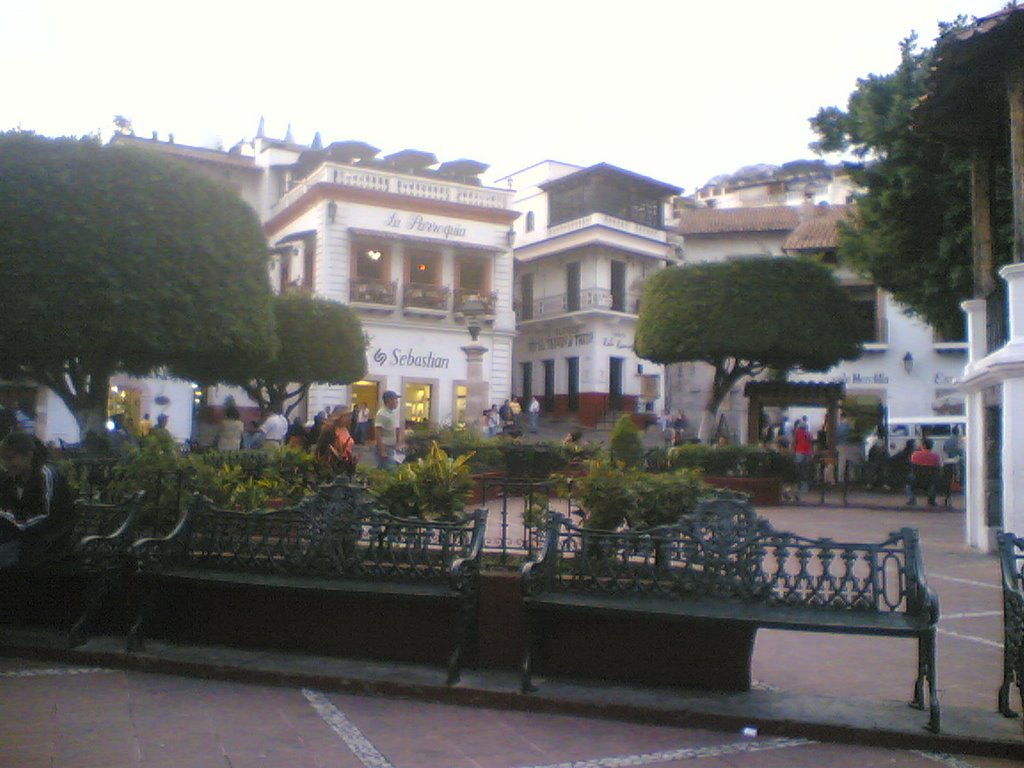 Plaza Principal, Taxco by Carlos Martínez