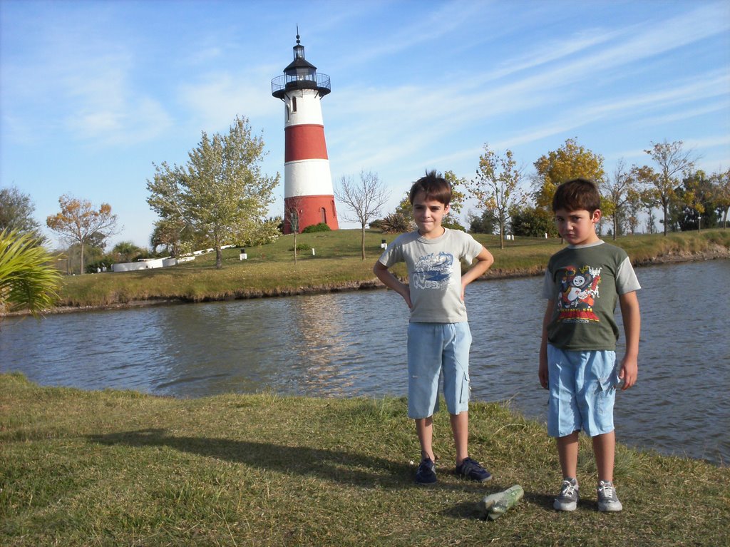 Mis sobrinos en el lago by nachole