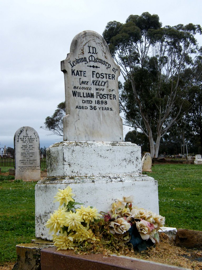 Grave of Bushranger Ned Kelly's sister - Kate Foster by nipper30