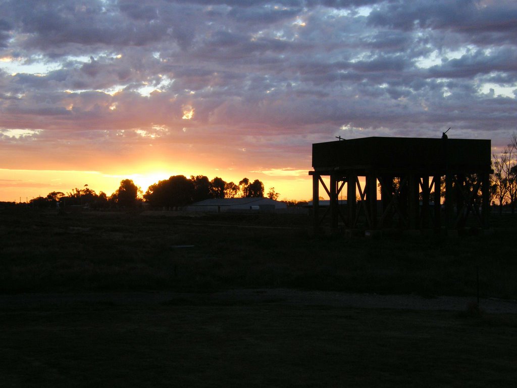 Sunset at Hay Station by nipper30