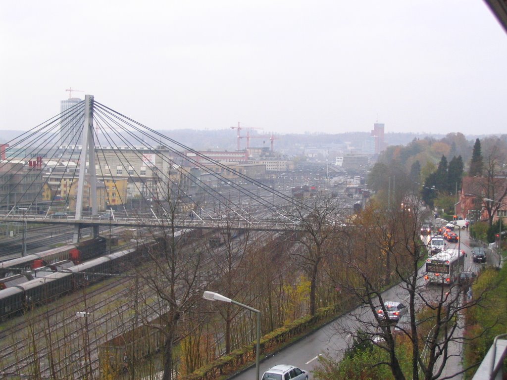 Storchenbruecke from Vogelsangstr. by mbryner