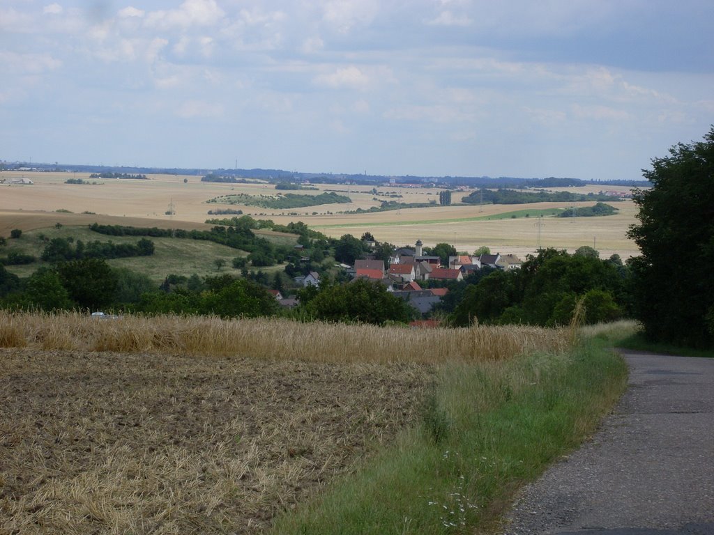 Blick nach Müllerdorf by Gerald Schreiber