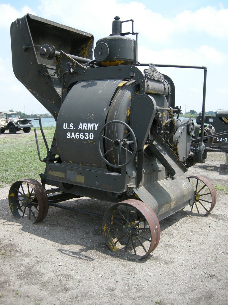 WW-II Army cement mixer by MaxFarrar