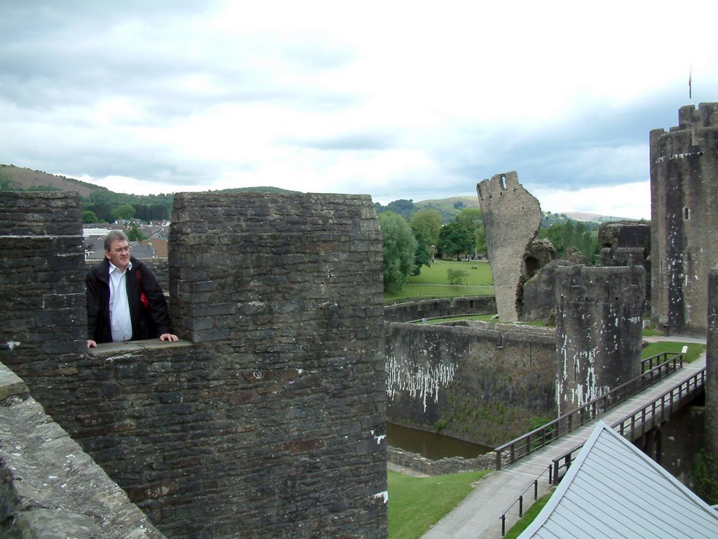 Garry at Caerphilly Castle by fewrtw