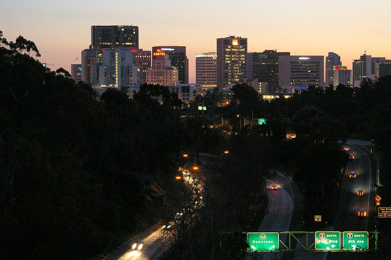 Downtwon SD from Laurel St Bridge by dave.mcghee