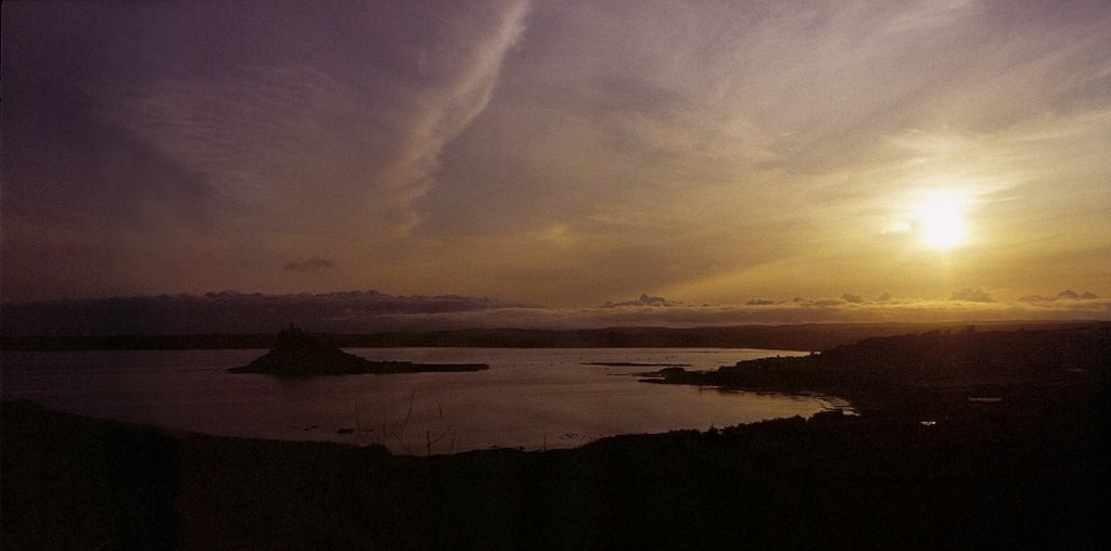 Tramonto a St. Michael's Mount, agosto 1994 by Marco Ferrari