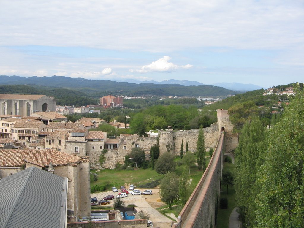 View to Cathedral from city wall by ButchCoolidge