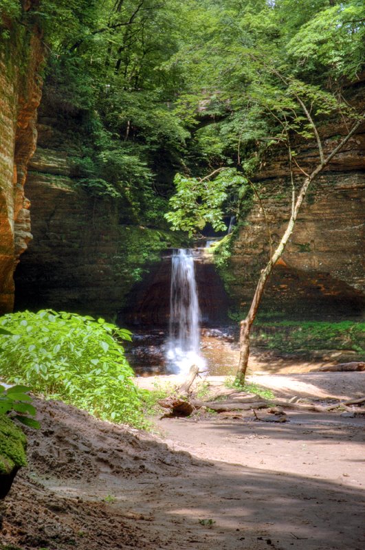 Matthiessen State Park-Cascade Falls by Douglas Feltman