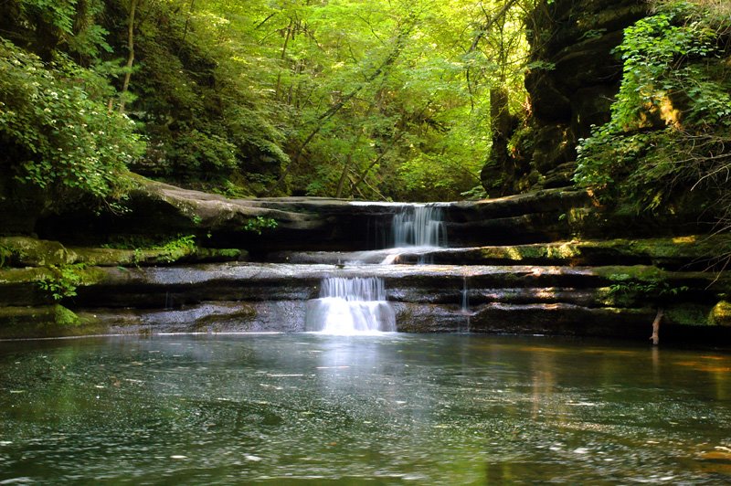 Matthiessen State Park-Giants Bathtub by Douglas Feltman