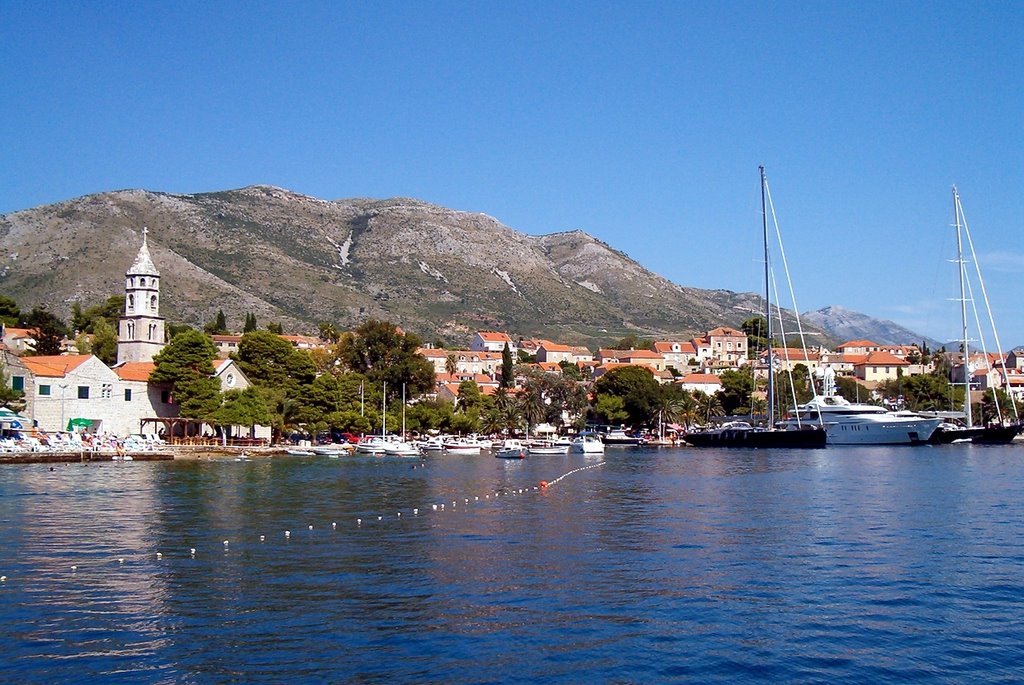 Cavtat - view from the sea by agavk