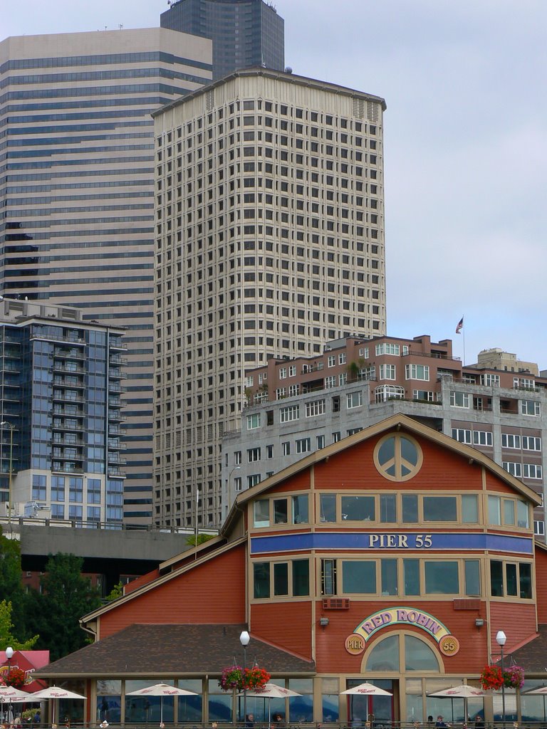 Seattle Waterfront - Argosy Cruise - Pier 55 by Viorel.Lupsa