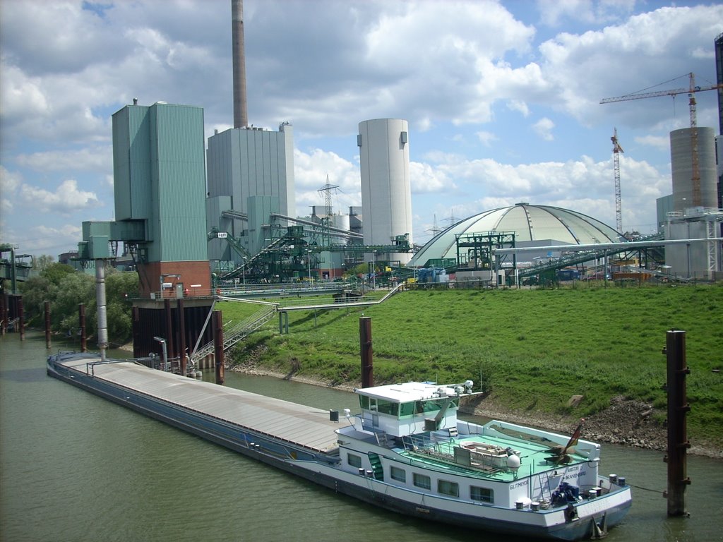 Duisburg-Walsum (Nordhafen Walsum/ ehem.Bergwerk Walsum 1/2 ,Kraftwerk Walsum) Juli 2009 by DortmundWestfalica