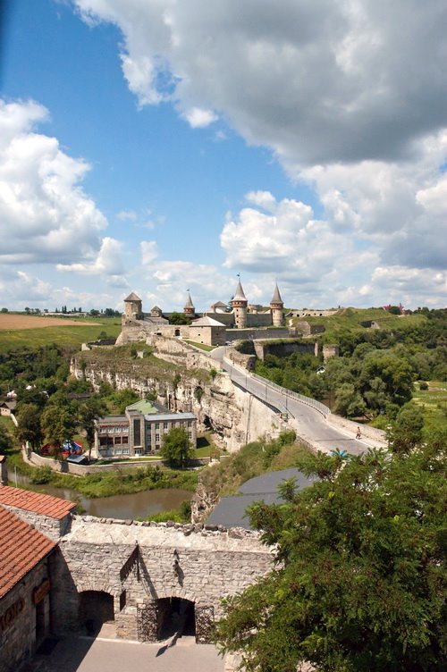 Fortress in Kamenets-Podolsky by Fossa