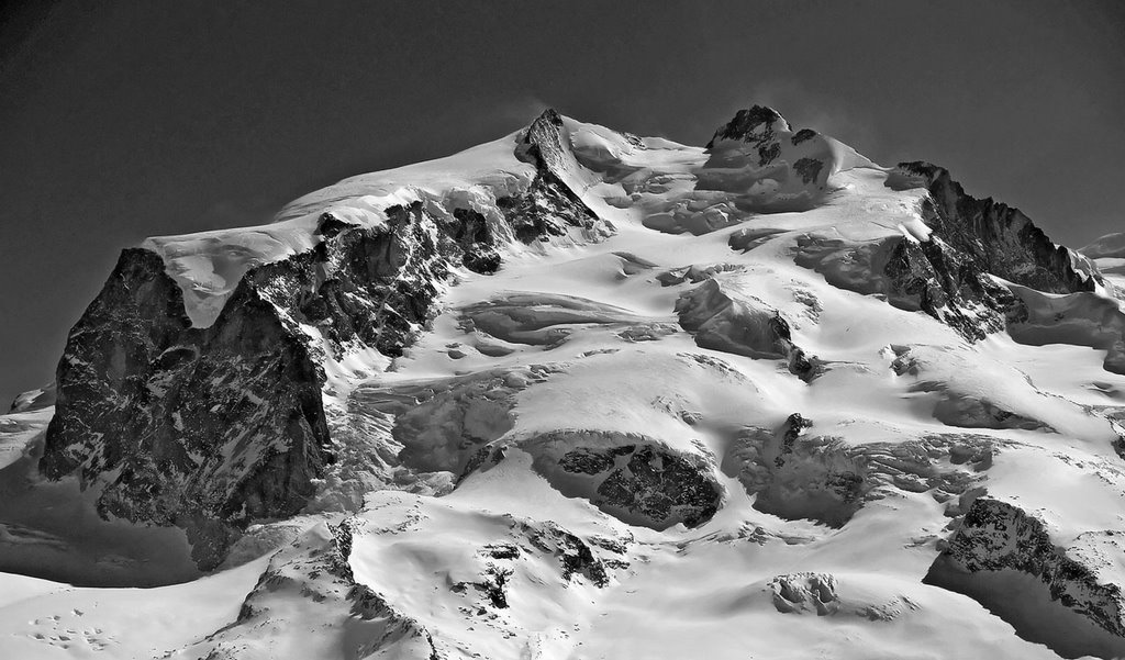 Monte Rosa from Gornergrat by geir-ole