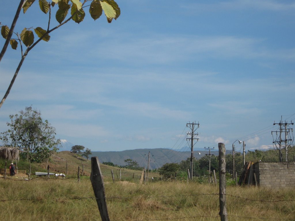 Nevado del Tolima ,visto av.entrada Carmen de Apicalá by Manuel German Ferro …