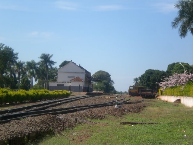 ANTIGA ESTAÇÃO FERROVIÁRIA by cleliafagundes