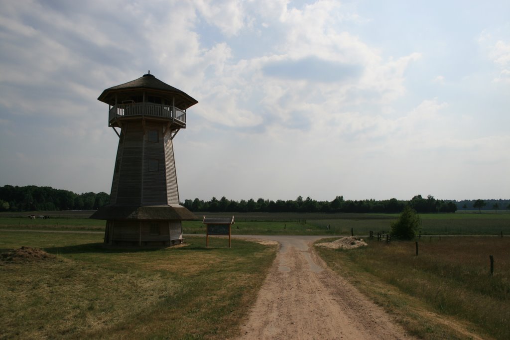 Beobachtungsturm (obere Seegeniederung) by Thomas Horn