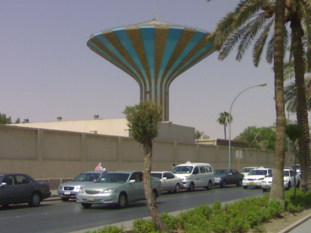 Riyadh National Museum water tower by Nazir Ahmed