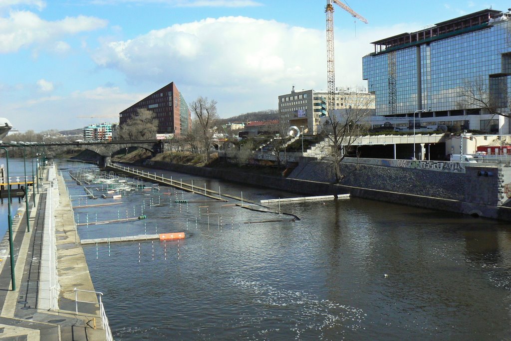 Vltava River by Jezevec