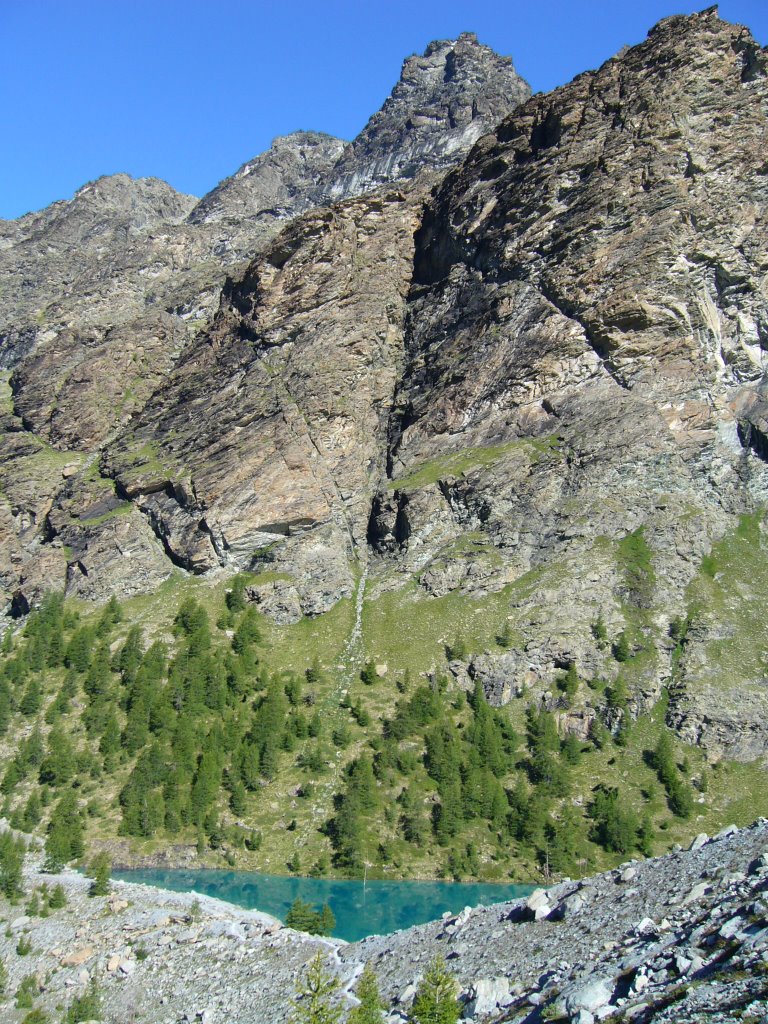 Vista sul lago Blu by annerika