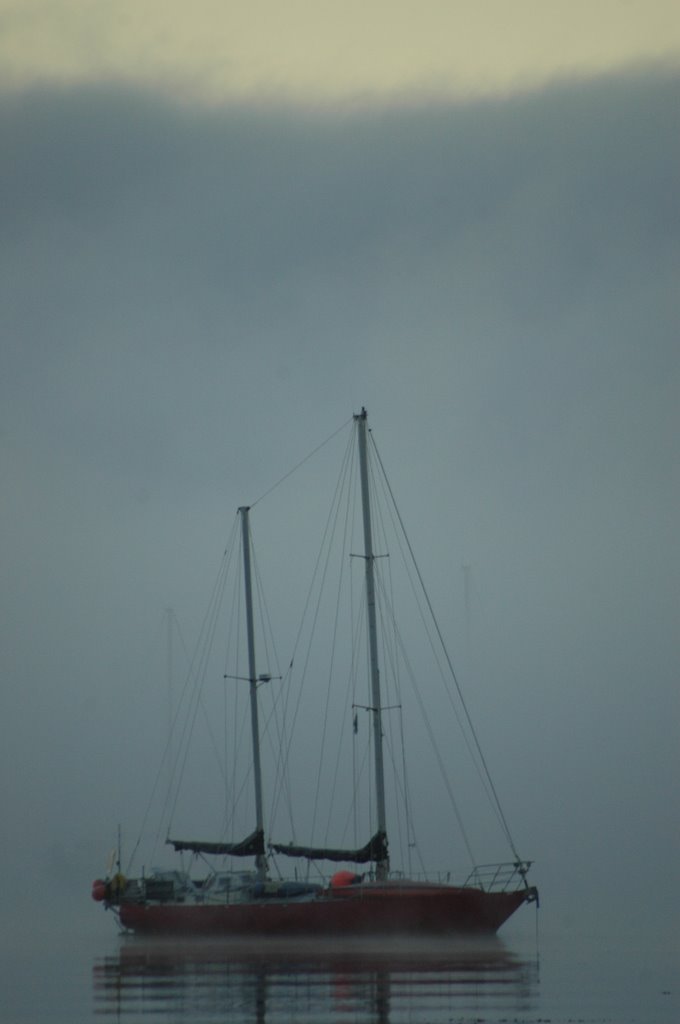 Bahia de Ushuaia con niebla by iriarteush